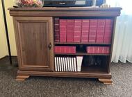 Grajewo ogłoszenia: Sprzedam szafkę RTV i witrynę (bez zawartości). Używane, stan... - zdjęcie