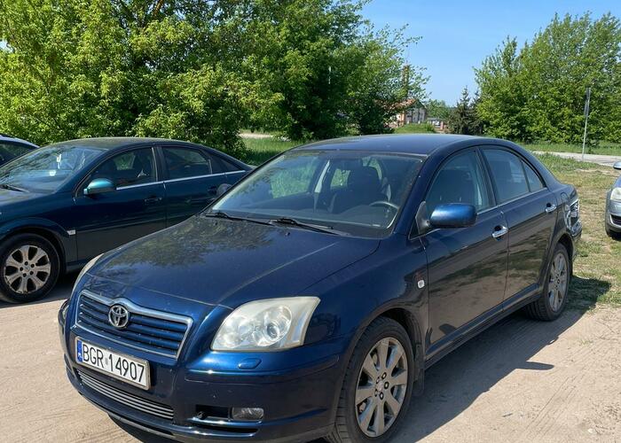 Grajewo ogłoszenia: Sprzedam Toyota Avensis 2.4 benzyna automat, rok produkcji 2004