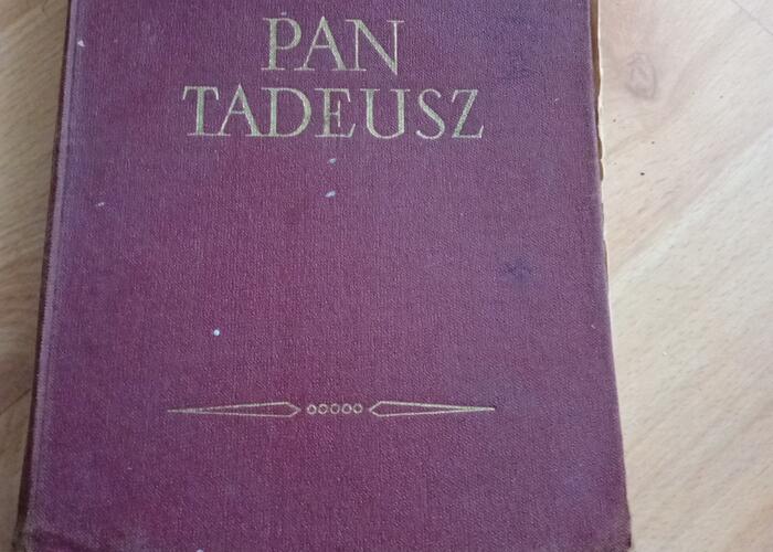 Grajewo ogłoszenia: Sprzedam książkę pan Tadeusz Adama Mickiewicza książka...