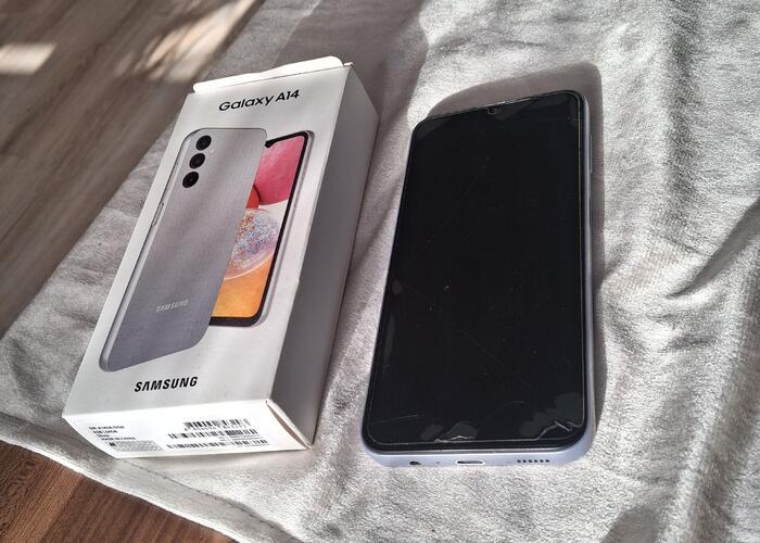 Grajewo ogłoszenia: Sprzedam używany przez 2 lata telefon Samsung A14.Cena 250 do...